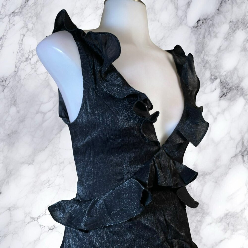 House of Harlow 1960 xREVOLVE Eva Mini Dress - Noir - Picture 7 of 12